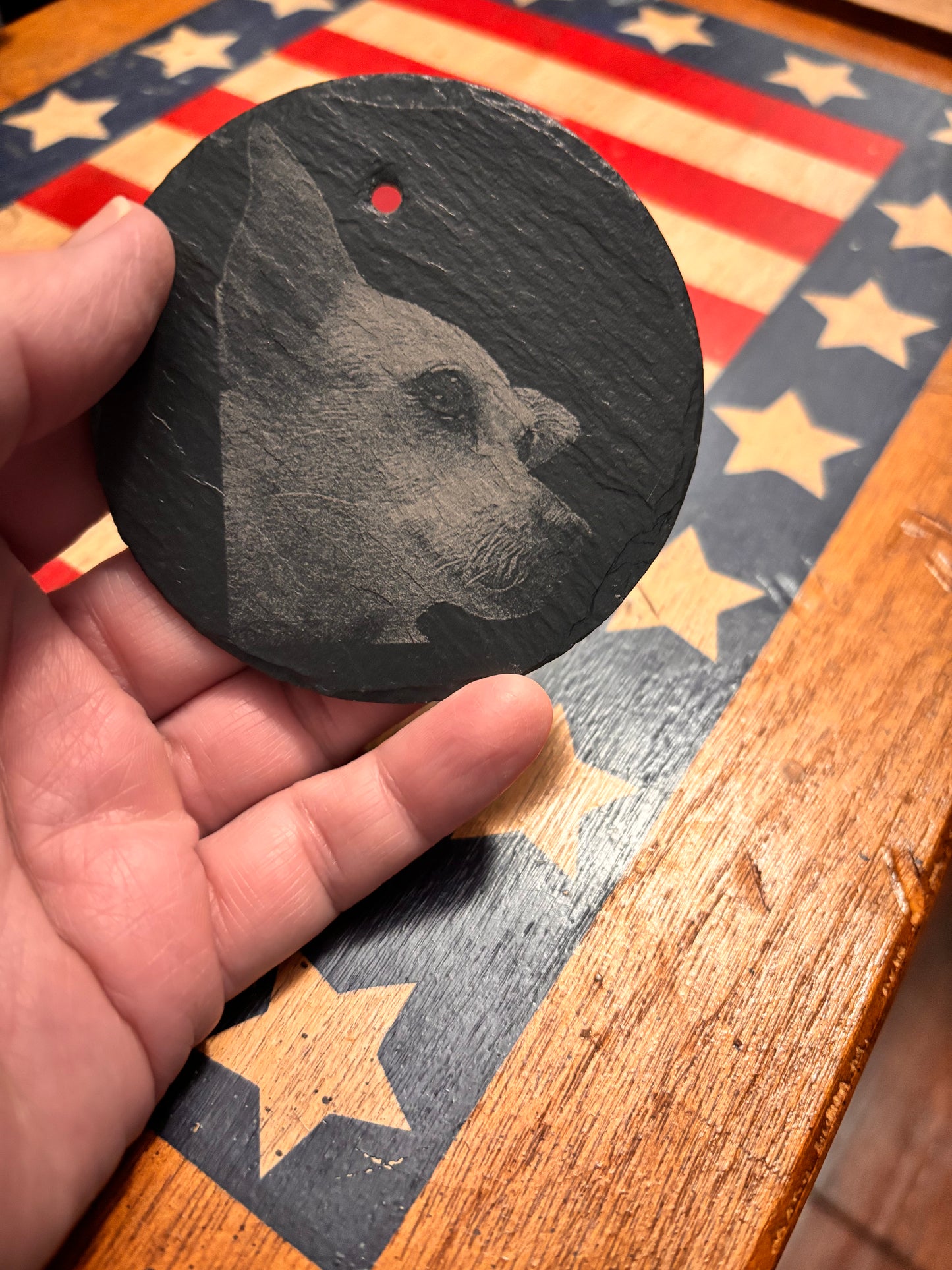 Personalized Dog Picture Ornament