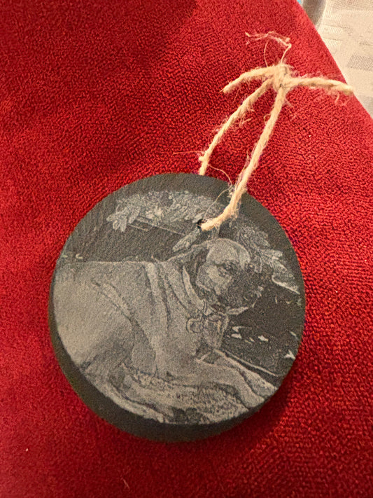 Personalized Dog Picture Ornament