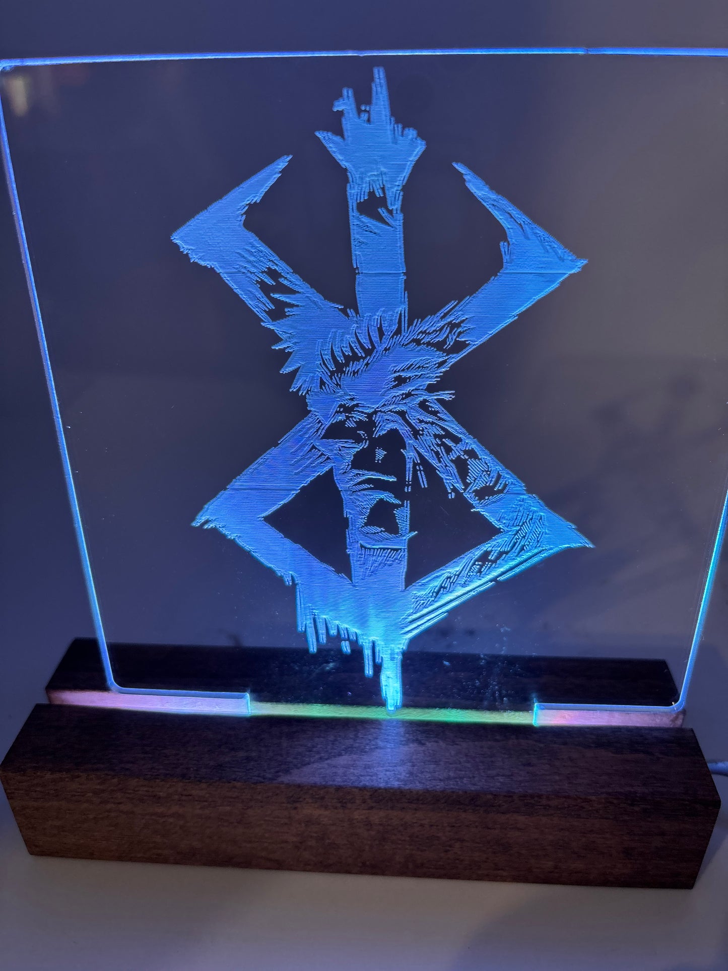 LED Acrylic Sign Anime Guts Room Decoration