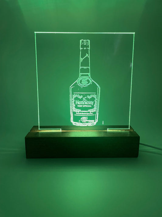 LED Acrylic Sign Liquor Bottle Sign