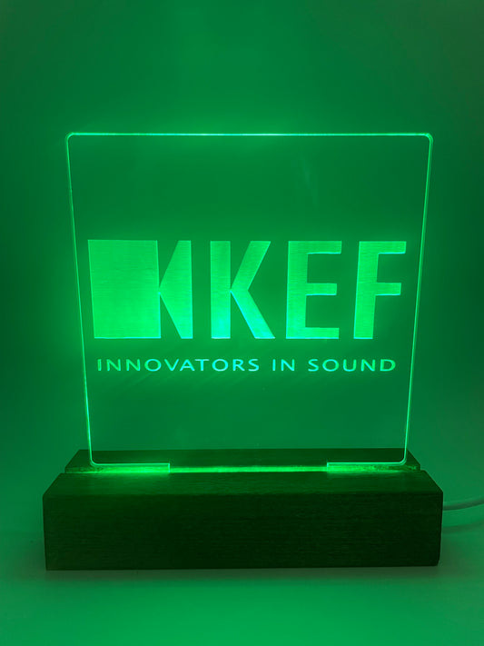 LED Music Acrylic Sign Decoration KEF Lovers