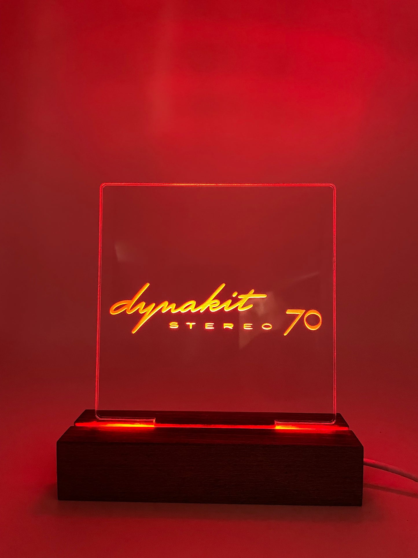 LED Acrylic Music Sign Dynakit Decoration