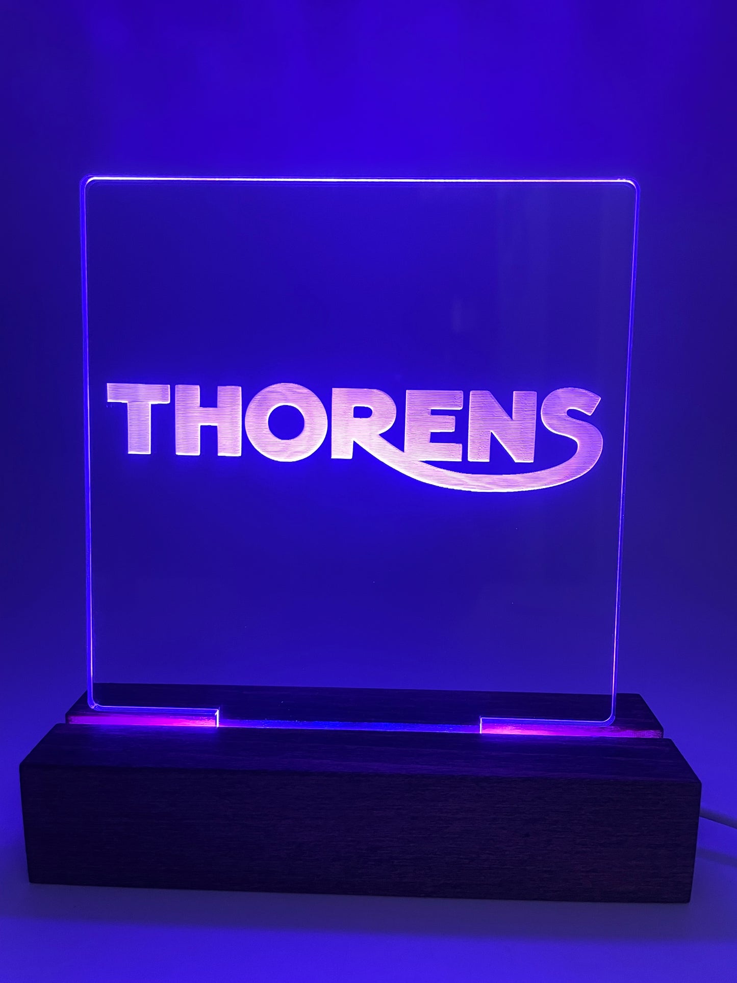 LED Acrylic Music Sign Thorens Lovers Decoration