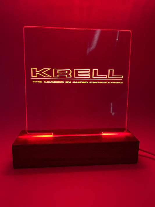 LED Acrylic Music Sign Decoration for Music Room Krell
