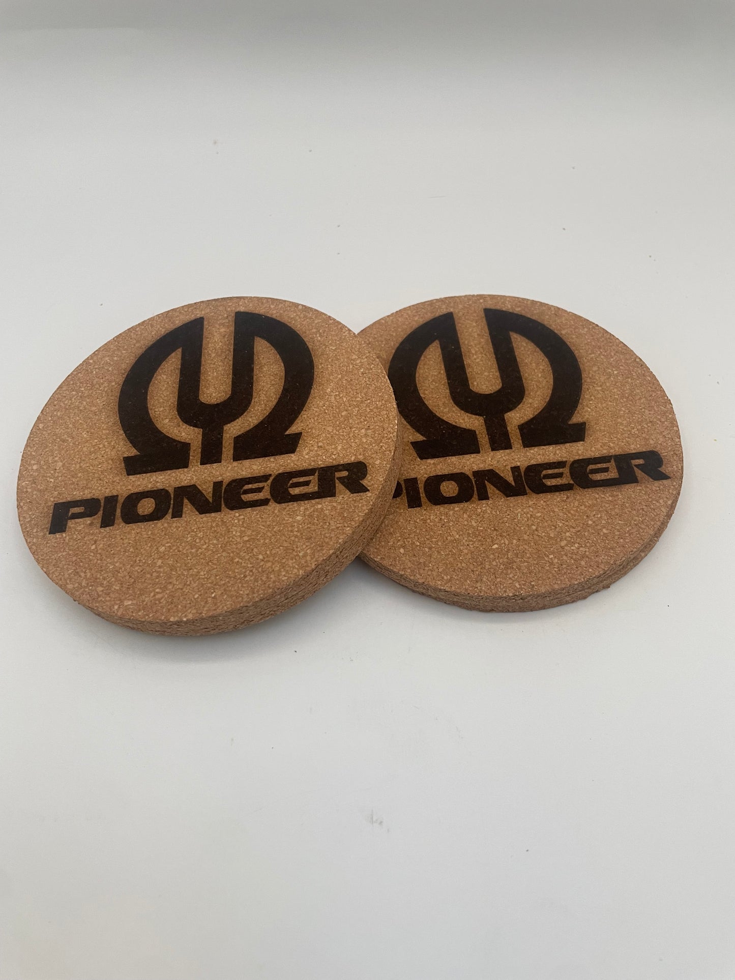 Cork Coasters Set of 4 Music Theme 4" Round