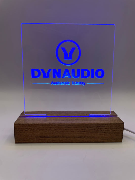 LED Acrylic Music Room Decoration Dynaudio