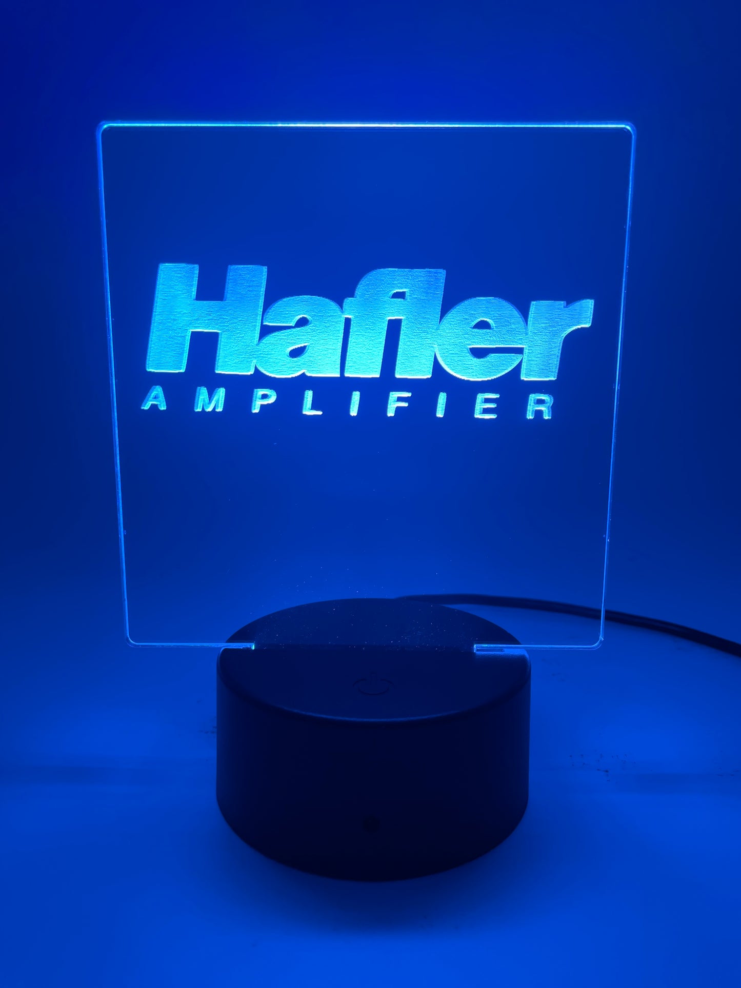 LED Acrylic Sign Music Lover's Room Decoration Hafler
