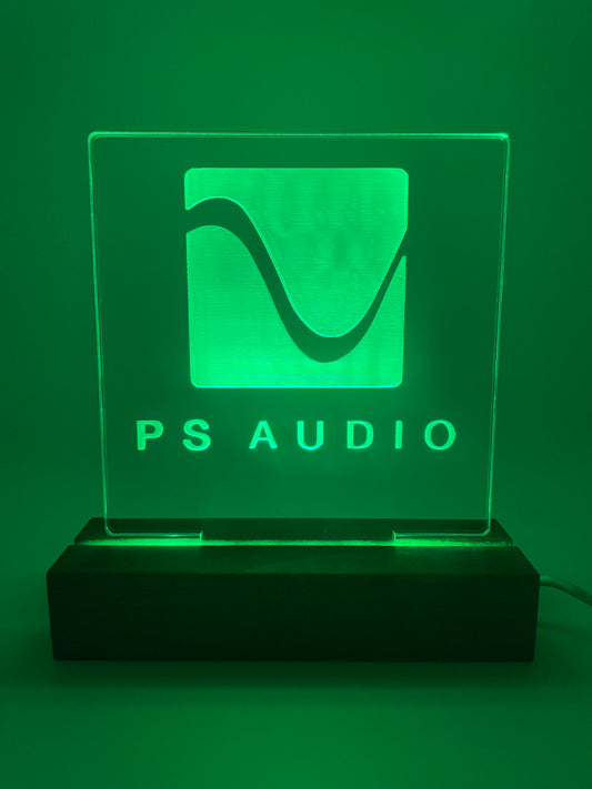 LED Acrylic Music Decoration Sign For Listening Room PS