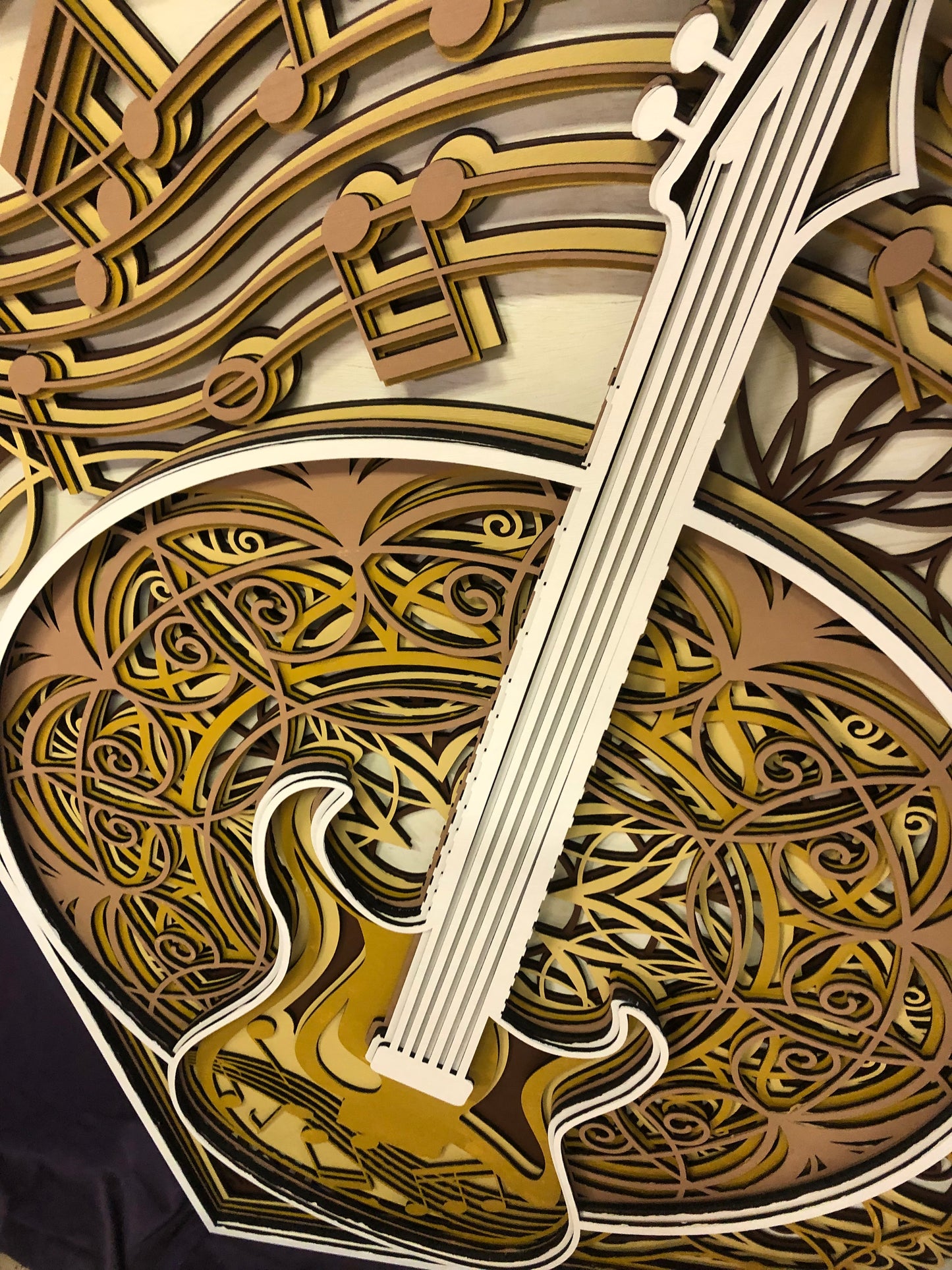 Music Sign - 5 Layer Guitar