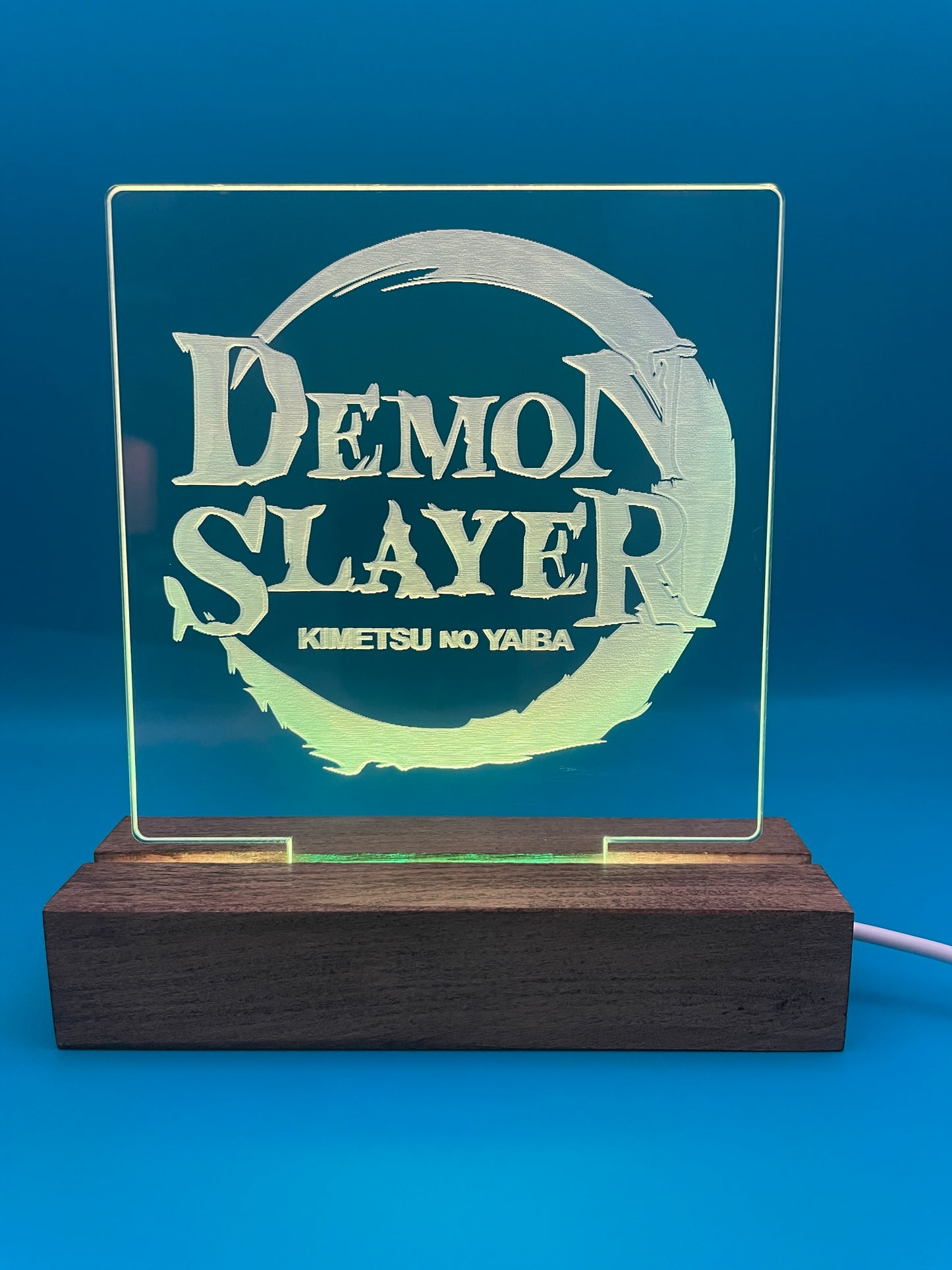 LED Acrylic Demon Slayer Decorative Sign