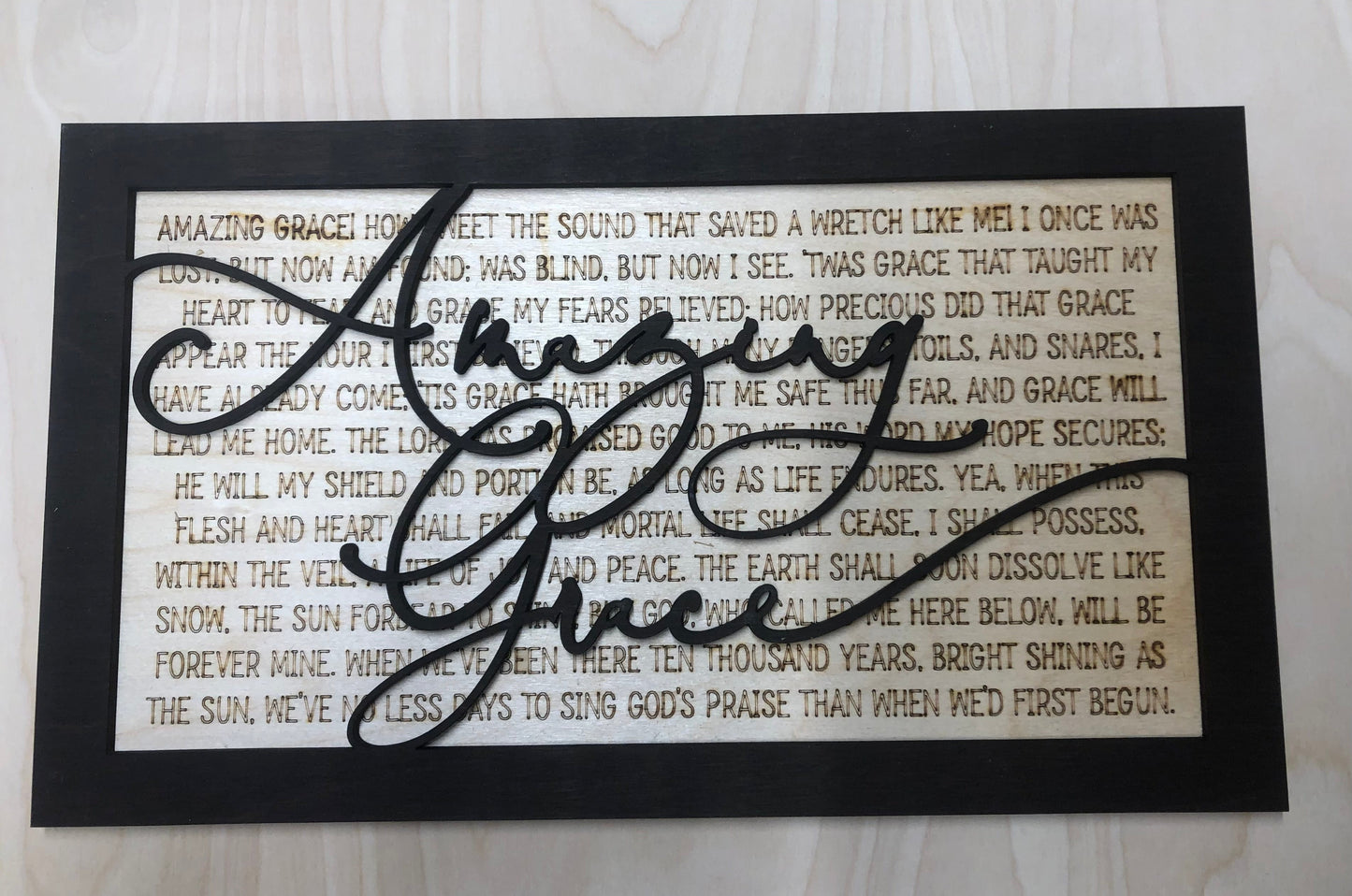 Amazing Grace Sign