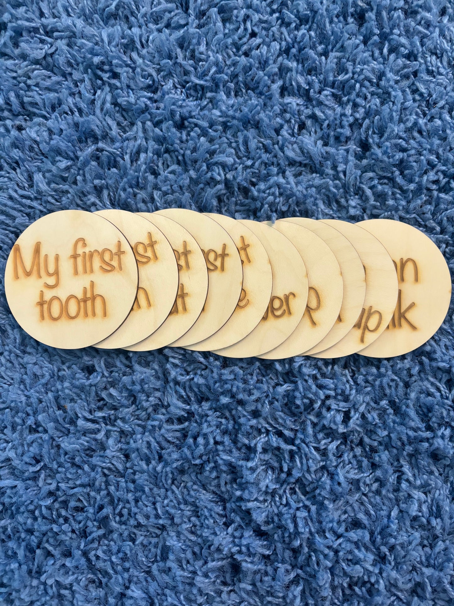 Baby Milestones Photo Props