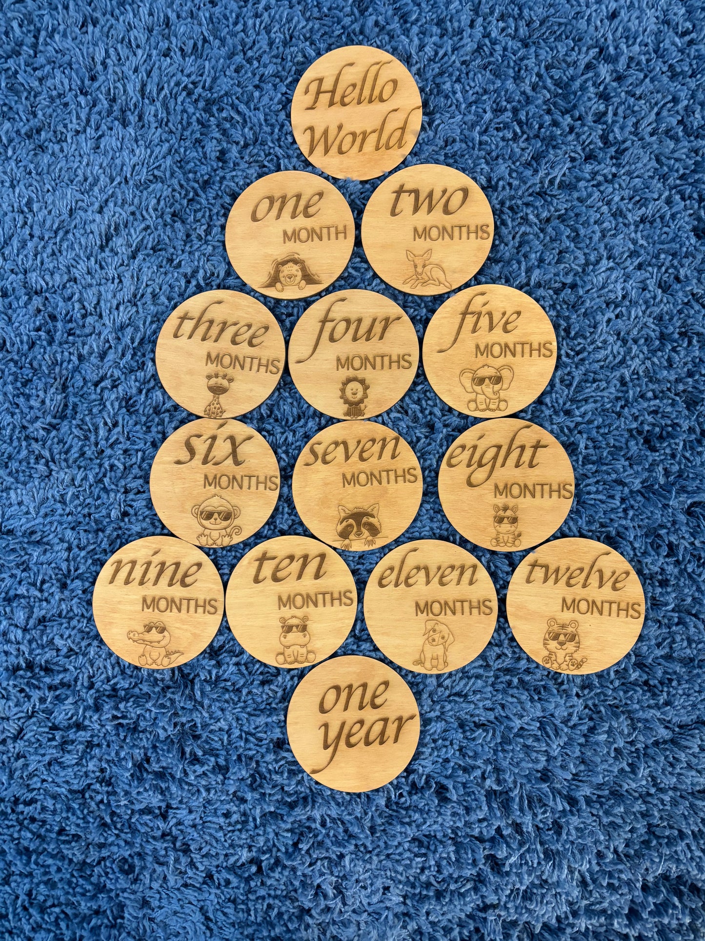 Baby Months Photo Props