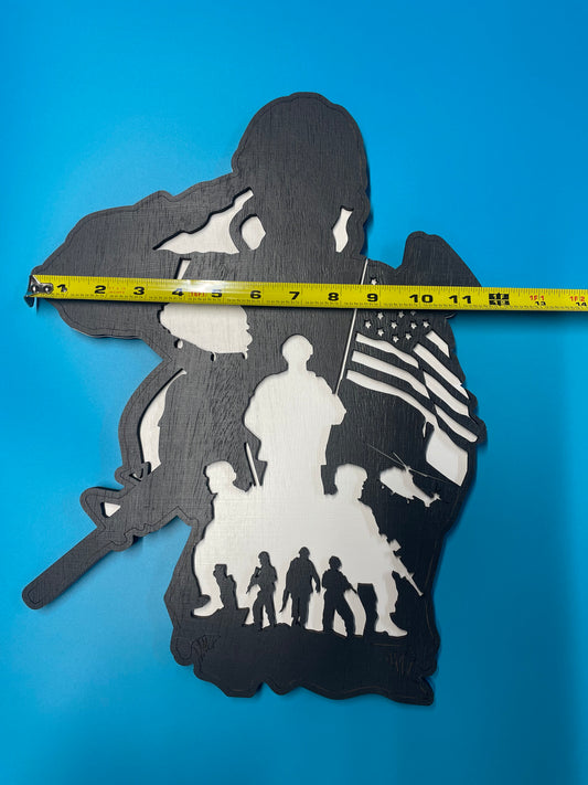 American Soldier Sign