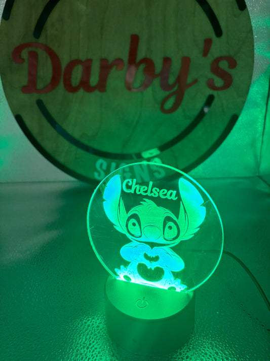 Acrylic Character Night Light