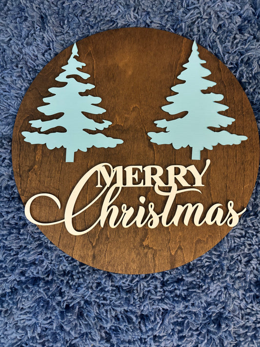 Merry Christmas - Winter Trees