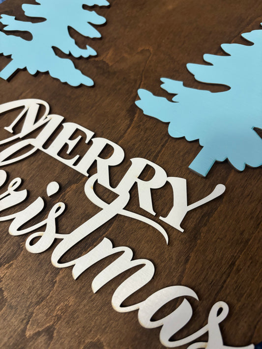 Merry Christmas - Winter Trees