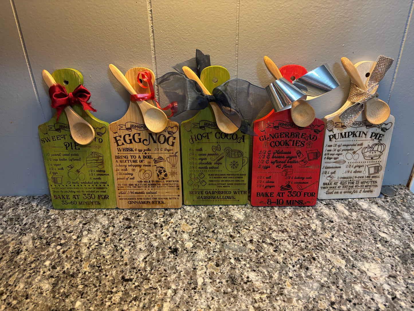 Mini Cutting Board - Egg Nog Recipe