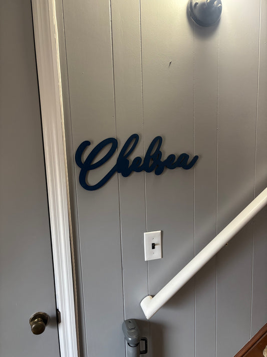 Personalized Name Wall Decor