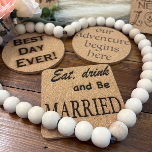 Wedding Coasters
