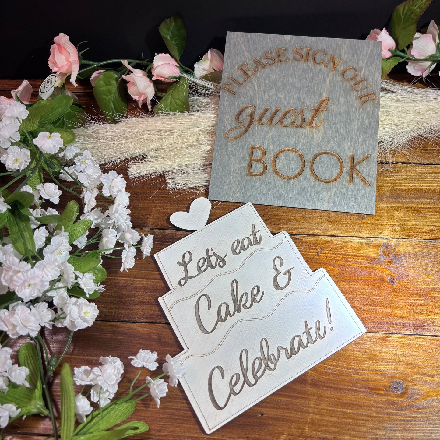 Custom Signs - Shower, Wedding Reception, Parties and More