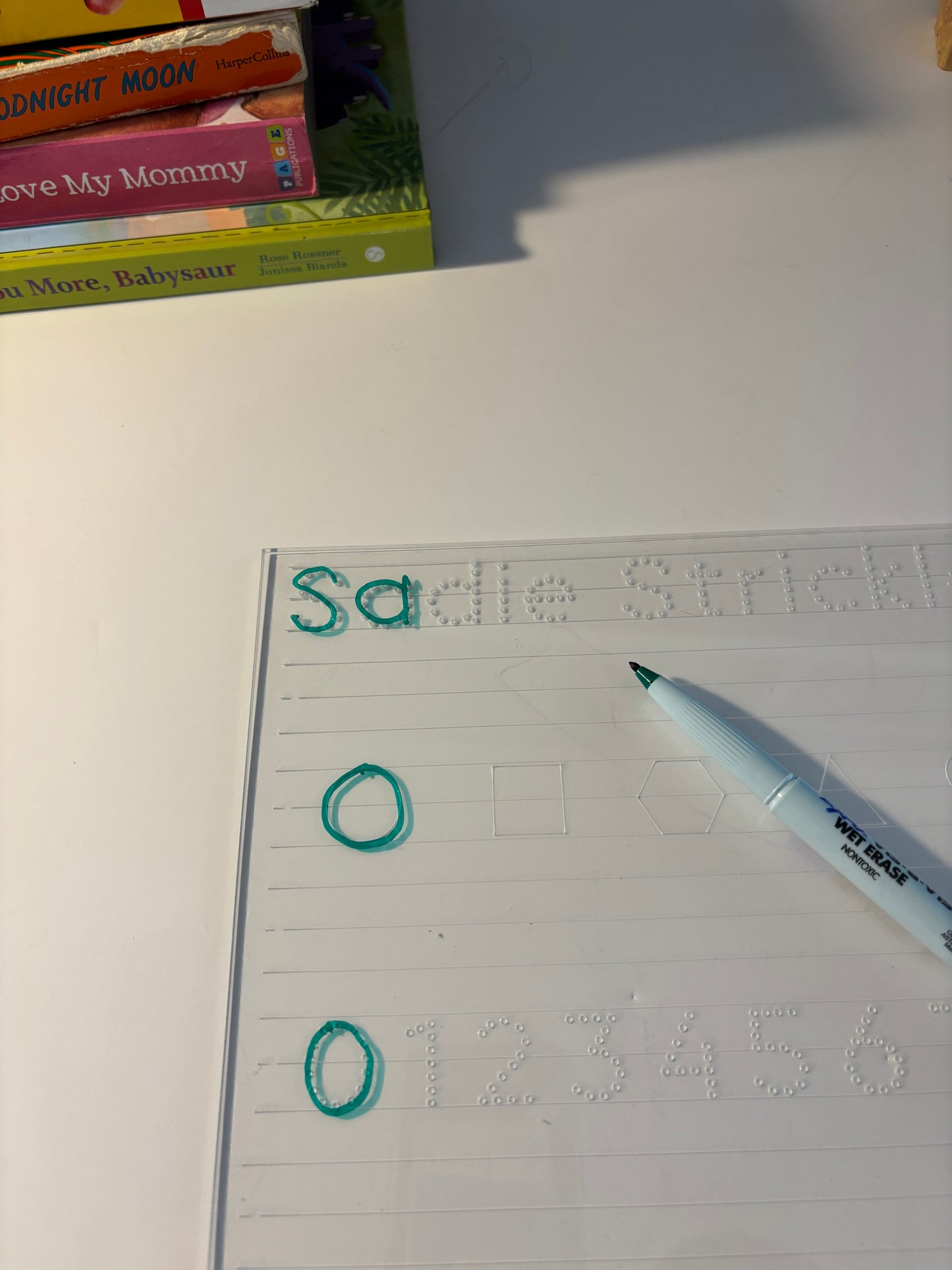 Trace and Erase Acrylic - Learn to Write