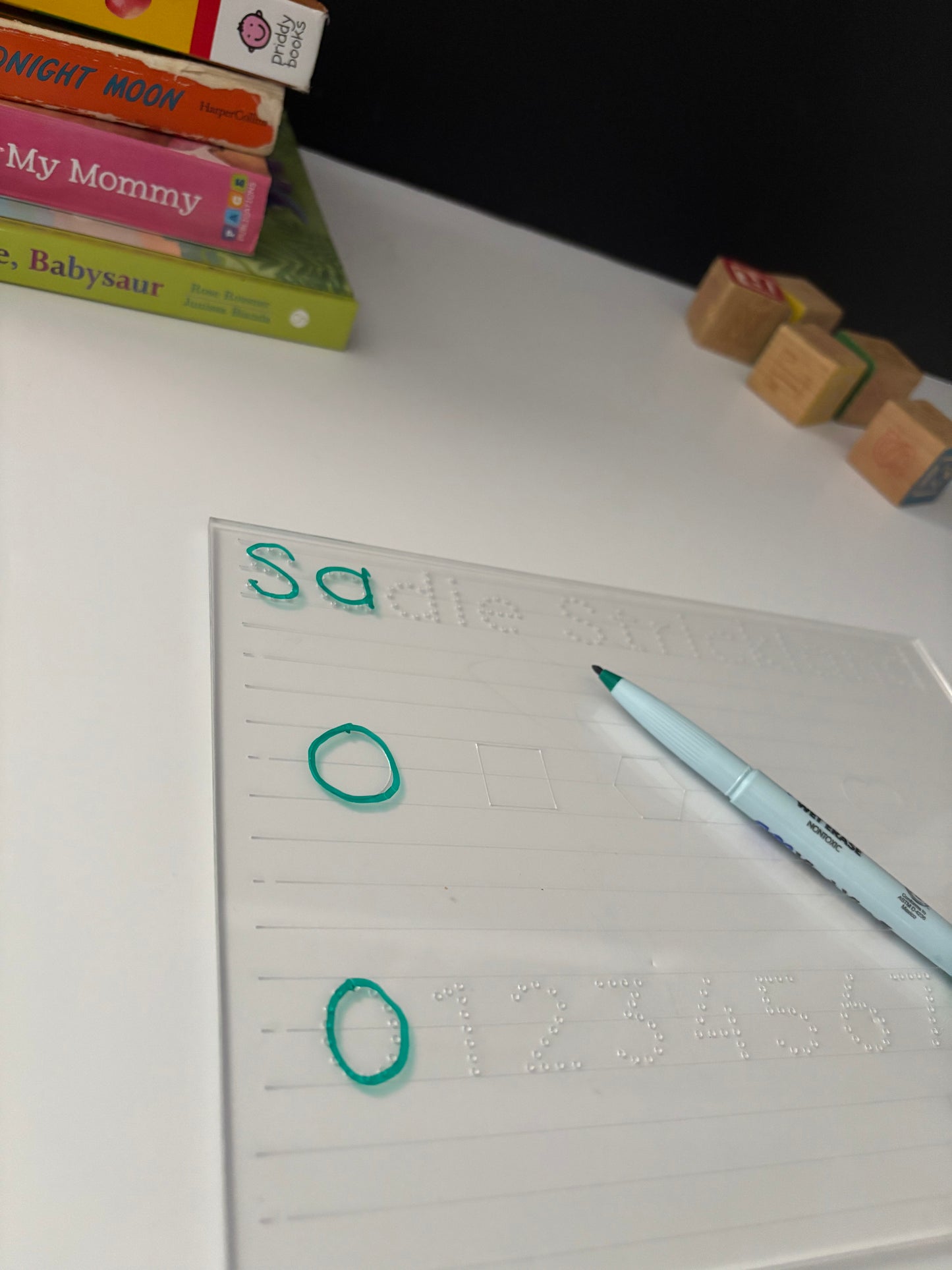 Trace and Erase Acrylic - Learn to Write