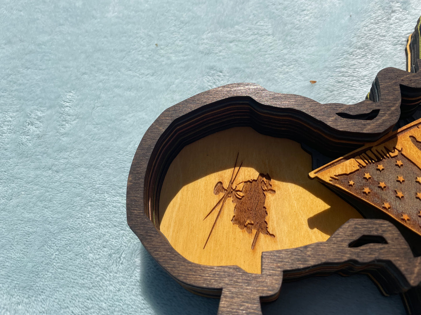 American Military 9 Layer Sign