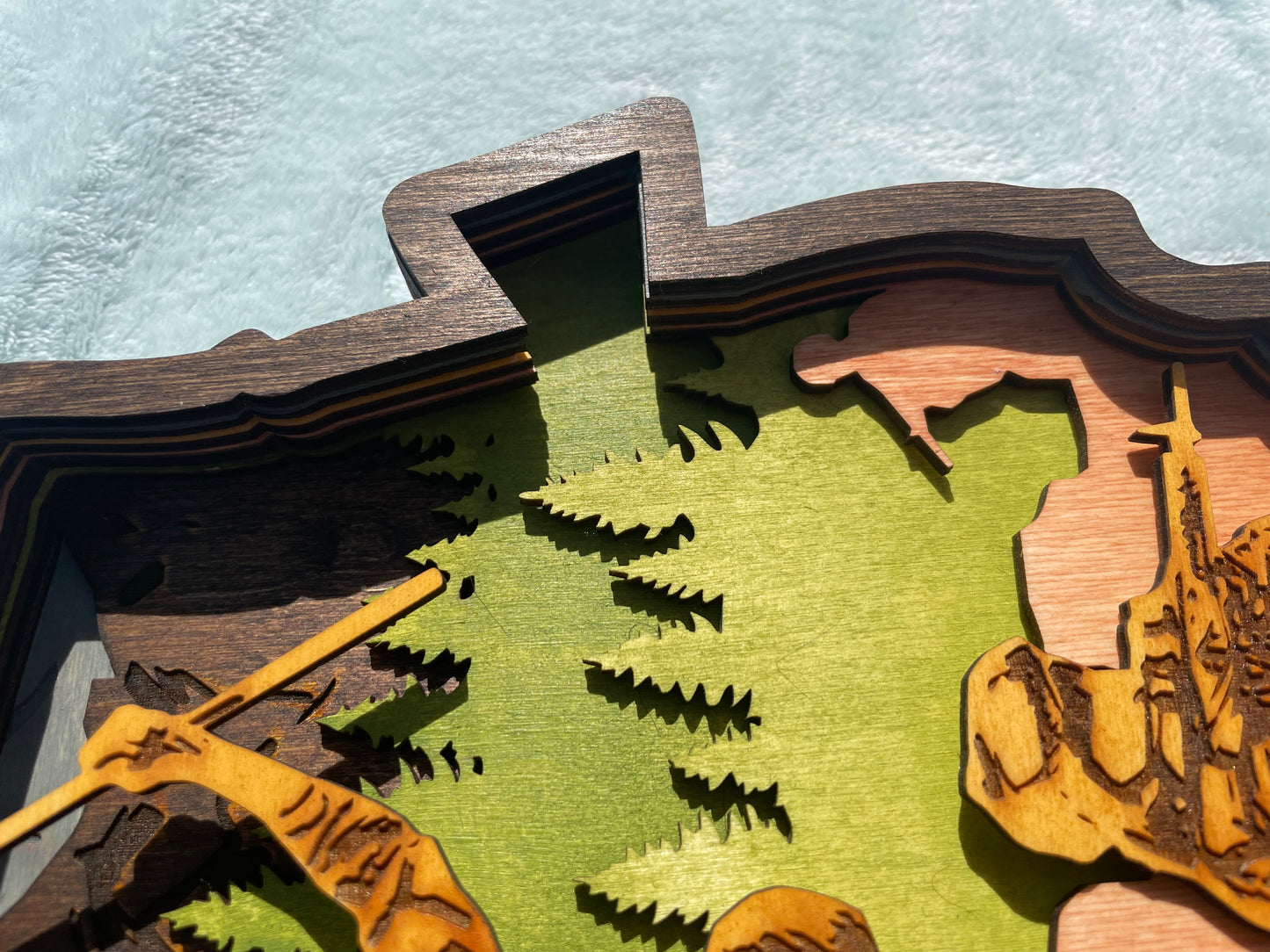 American Military 9 Layer Sign