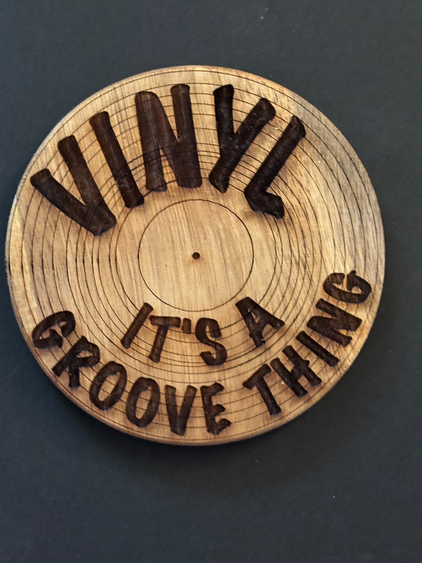 Music Theme Wood 4" Coaster Set of Four