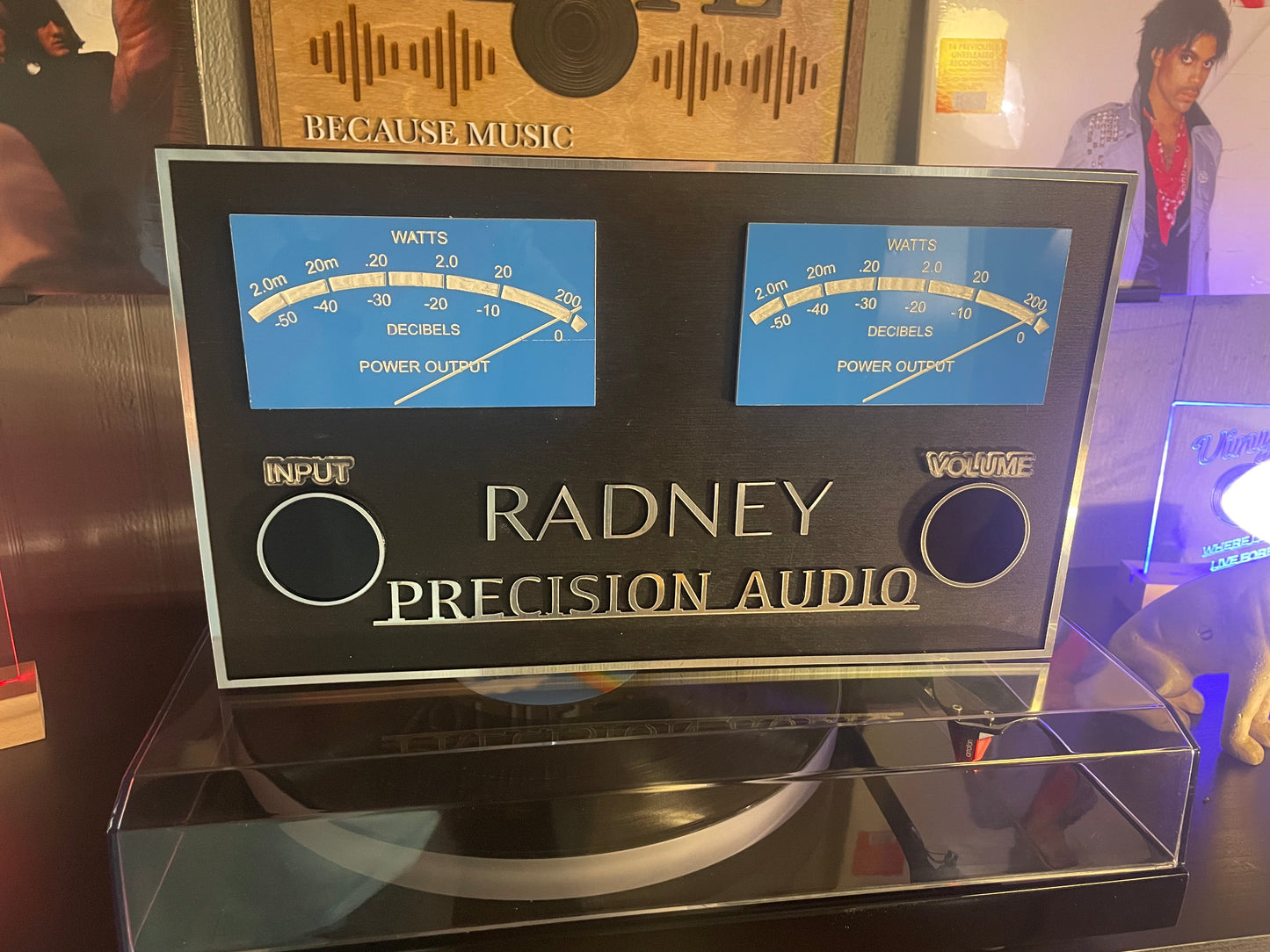 Audiophile Customized Amplifier Sign