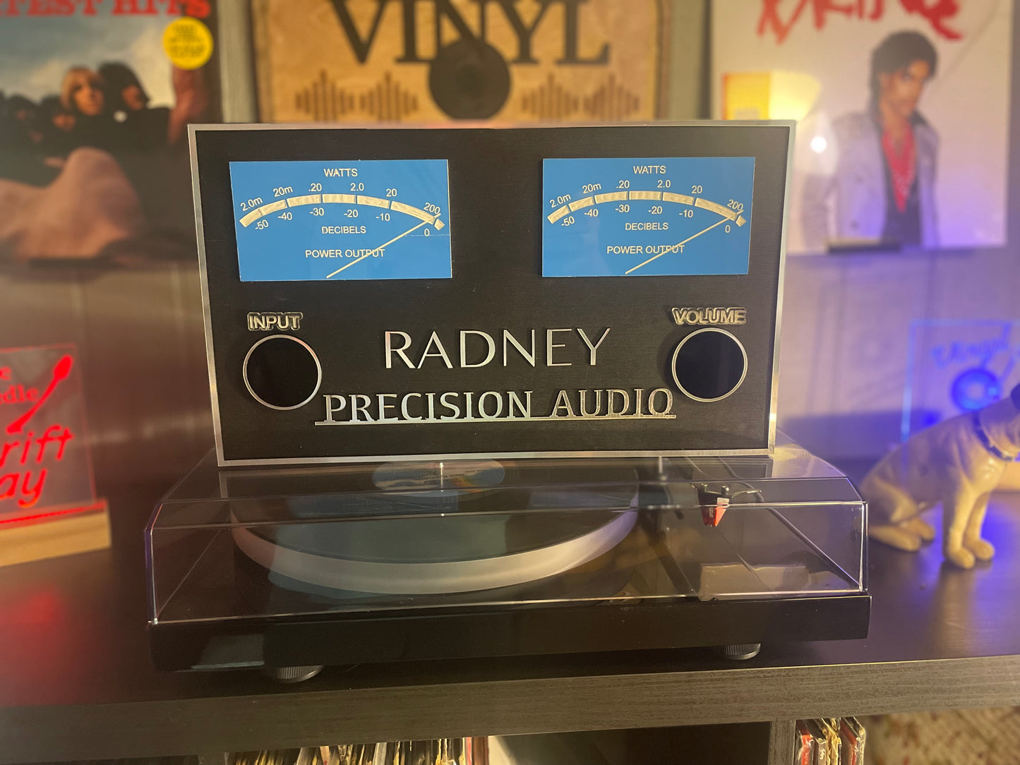Audiophile Customized Amplifier Sign