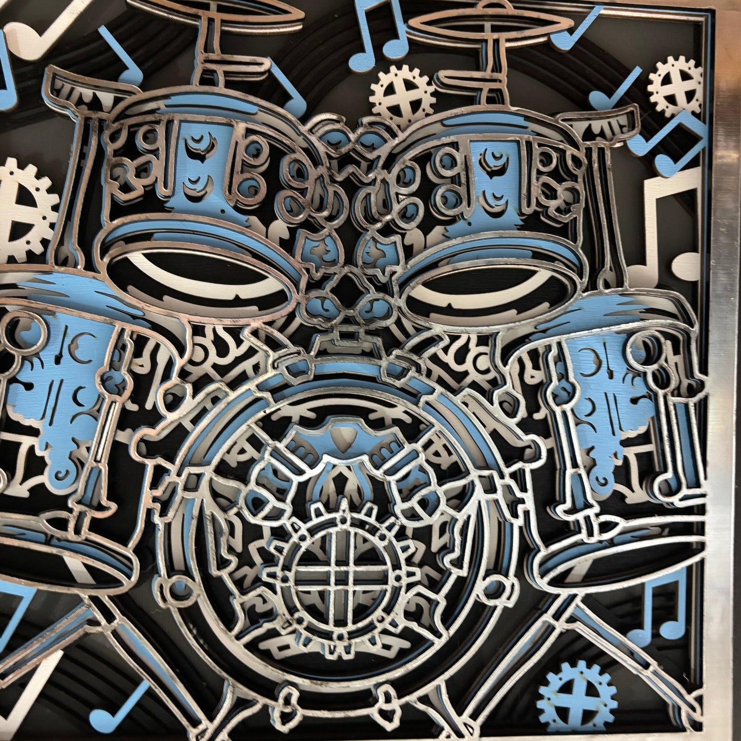 Music Sign- Layered Drum