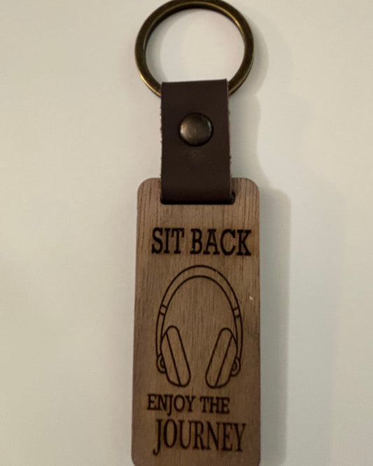 Music Headphones Keychain