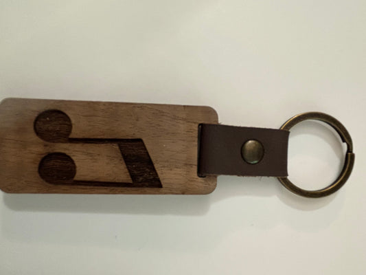 Music Note Keychain