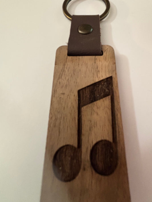 Music Note Keychain