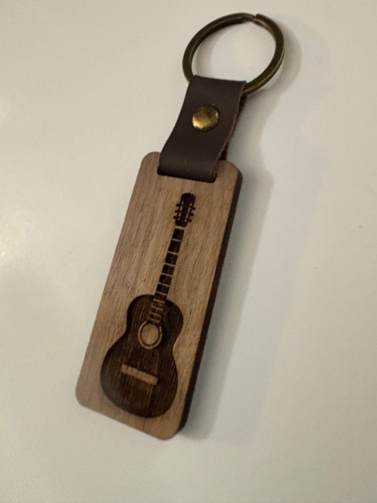 Guitar Keychain
