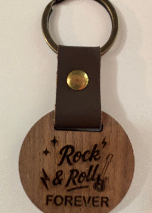 Rock & Roll Keychain