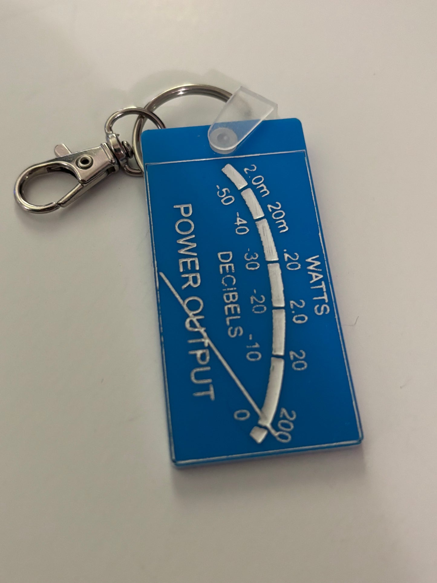 Stereo Meter Keychain