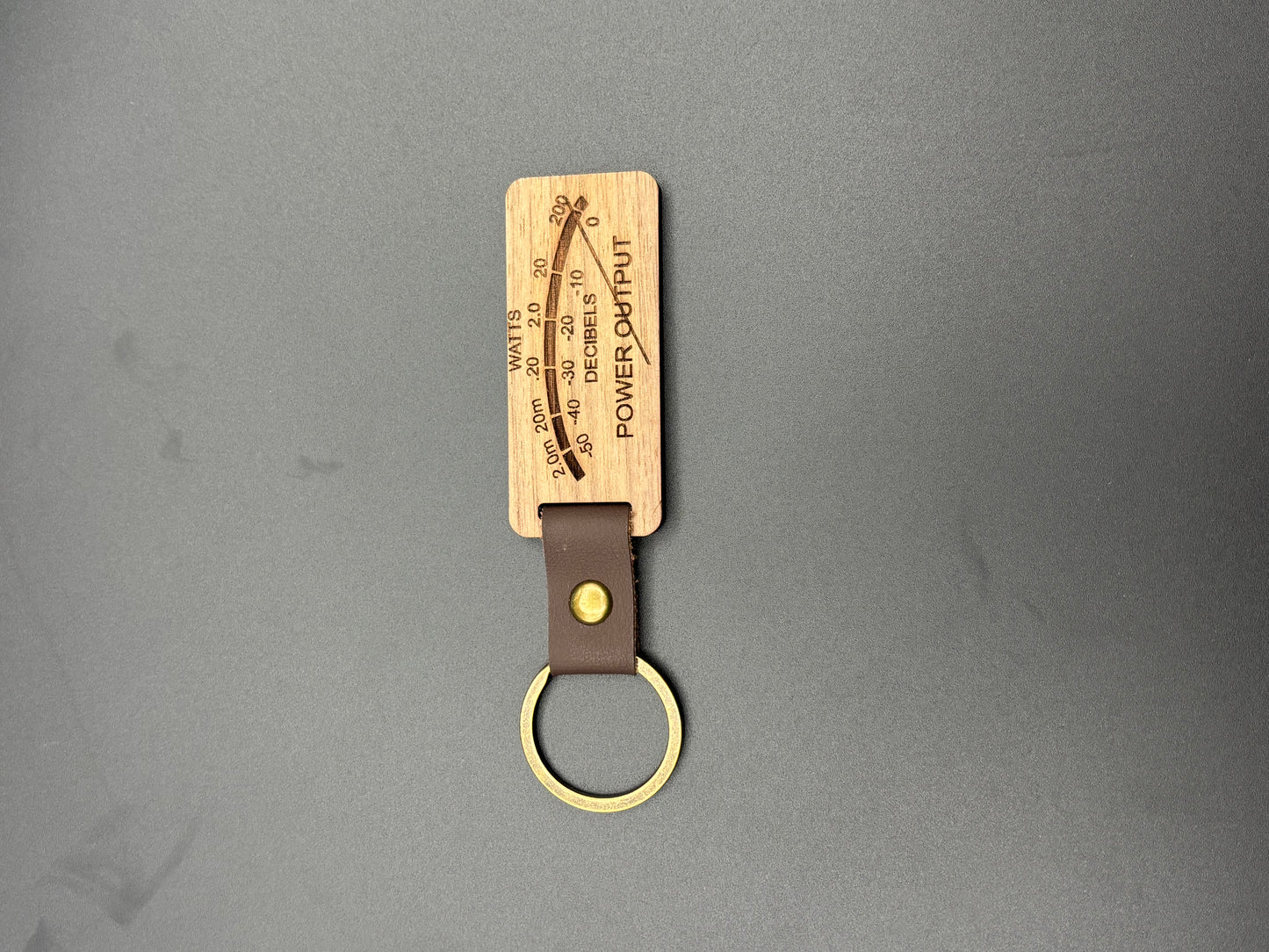 Stereo Meter Keychain