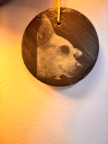 Personalized Dog Picture Ornament