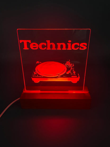 LED Acrylic Sign Music Turntable