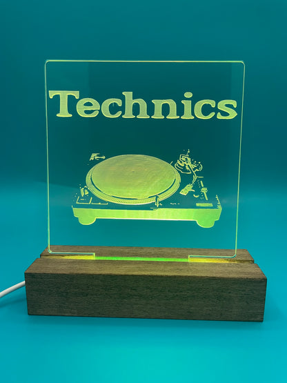 LED Acrylic Sign Music Turntable