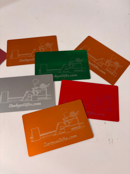 Metal Business Cards/Magnets Personalize With Your Logo, Quote, or Picture