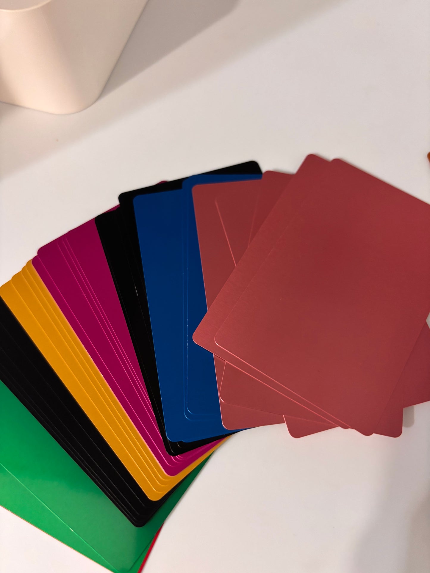 Metal Business Cards/Magnets Personalize With Your Logo, Quote, or Picture