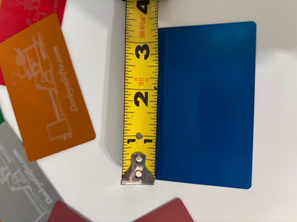 Metal Business Cards/Magnets Personalize With Your Logo, Quote, or Picture