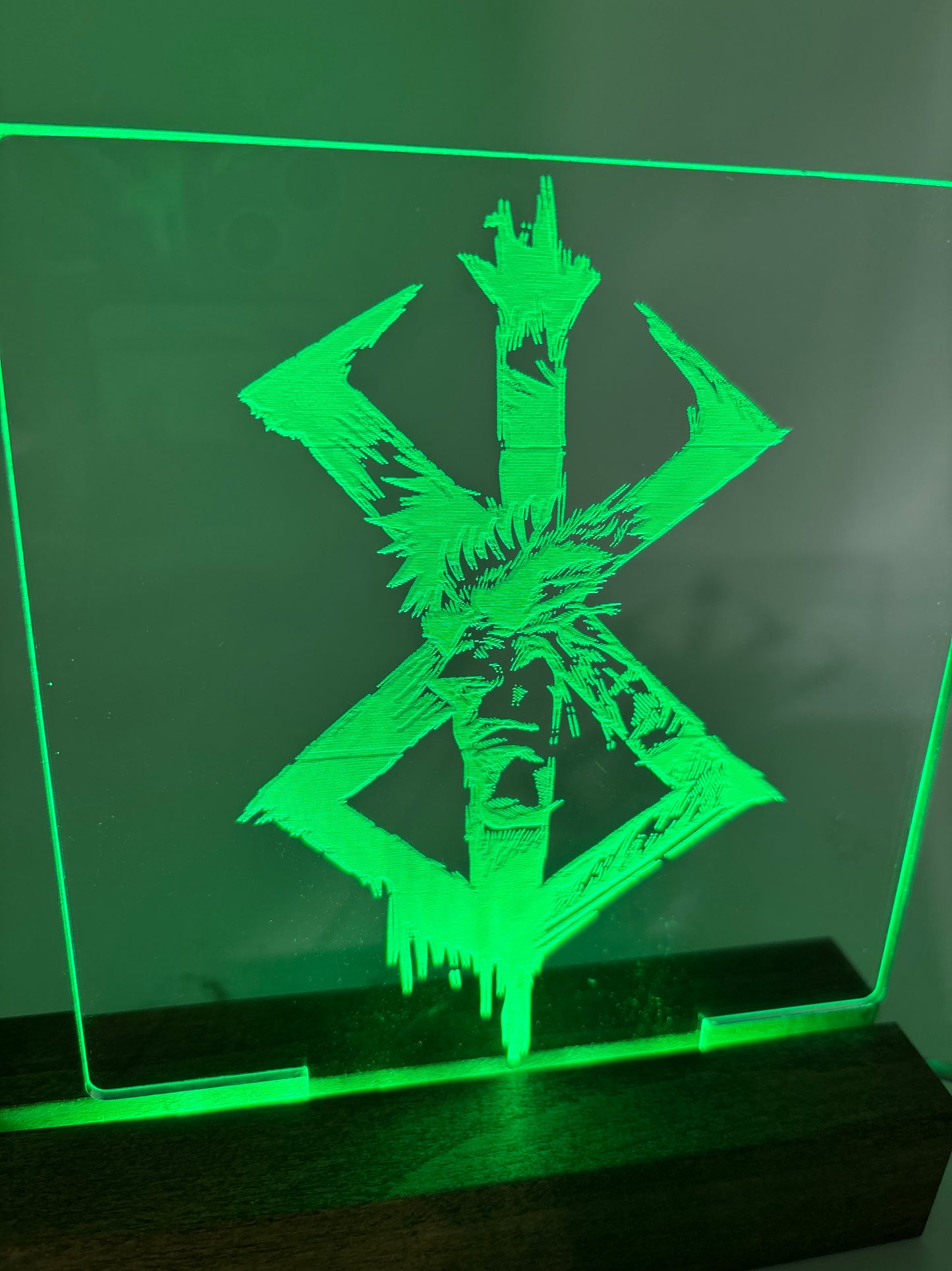 LED Acrylic Sign Anime Guts Room Decoration