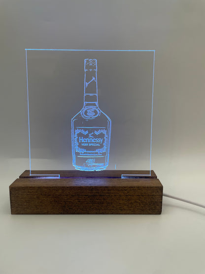 LED Acrylic Sign Liquor Bottle Sign