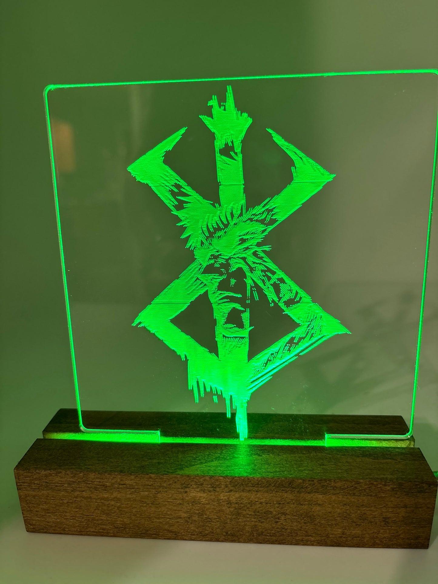 LED Acrylic Sign Anime Guts Room Decoration
