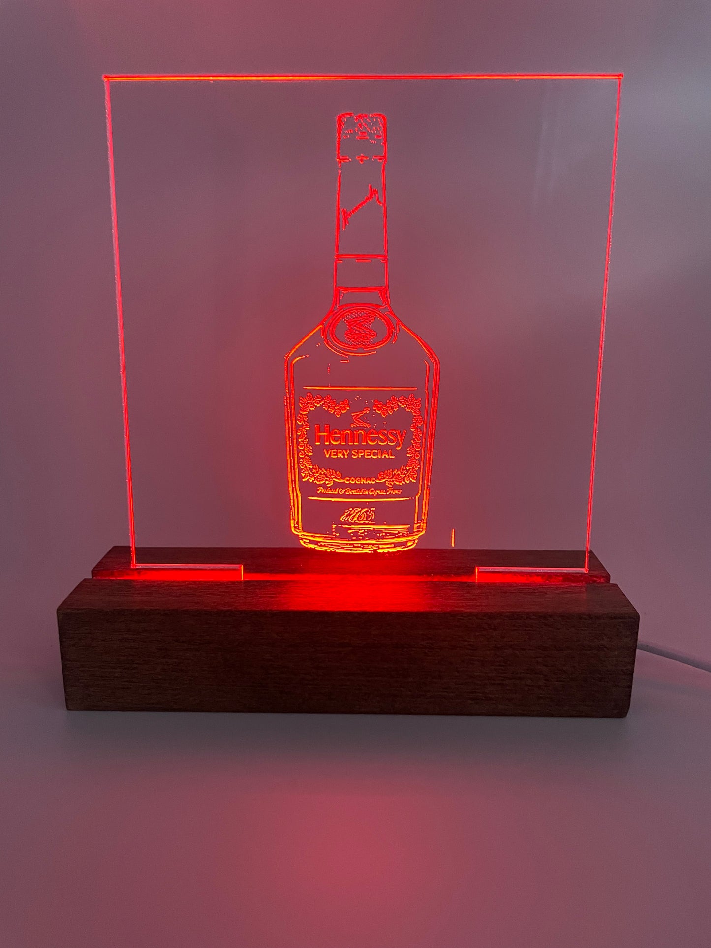 LED Acrylic Sign Liquor Bottle Sign